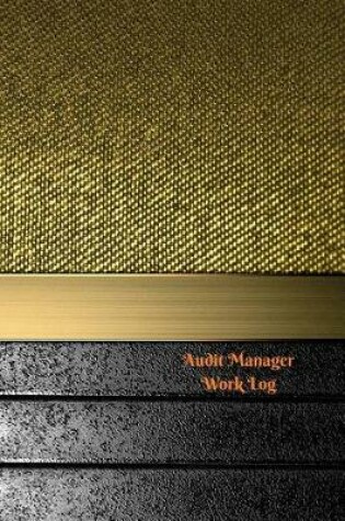 Cover of Audit Manager Work Log