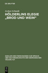 Book cover for Hï¿½lderlins Elegie 'brod Und Wein'