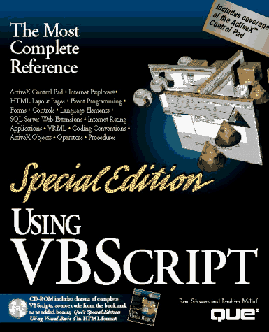 Book cover for Using Visual Basic Script Special Edition
