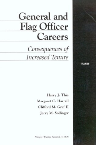 Cover of General and Flag Officer Careers
