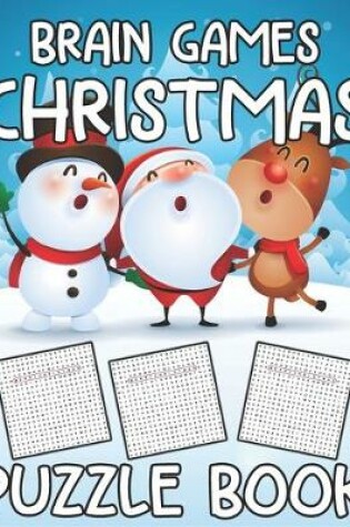 Cover of Brain Games Christmas Puzzle Book