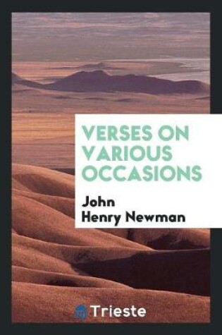 Cover of Verses on Various Occasions