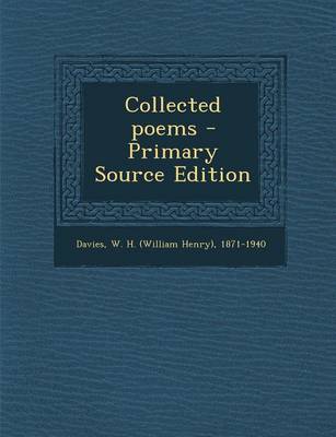 Book cover for Collected Poems