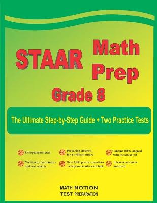 Book cover for STAAR Math Prep Grade 8