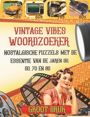 Book cover for Vintage Vibes Woordzoeker