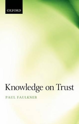 Book cover for Knowledge on Trust