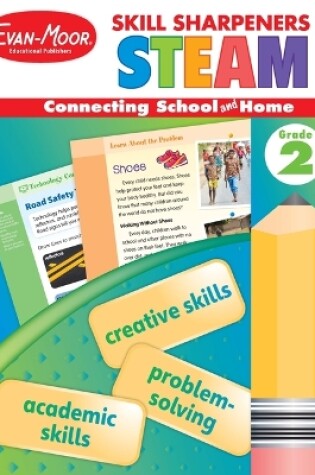 Cover of Skill Sharpeners: Steam, Grade 2 Workbook