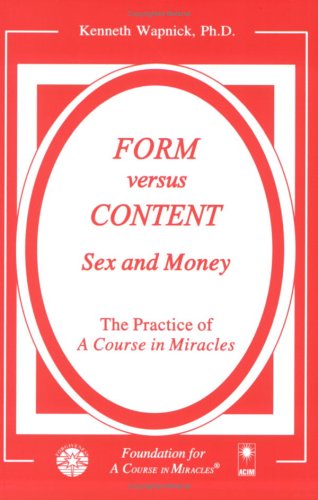Book cover for Form Versus Content