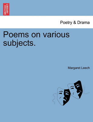 Book cover for Poems on Various Subjects.