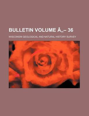 Book cover for Bulletin Volume a - 36