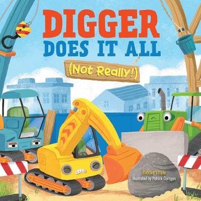 Book cover for Digger Does It All (Not Really!)