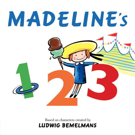 Book cover for Madeline's 123