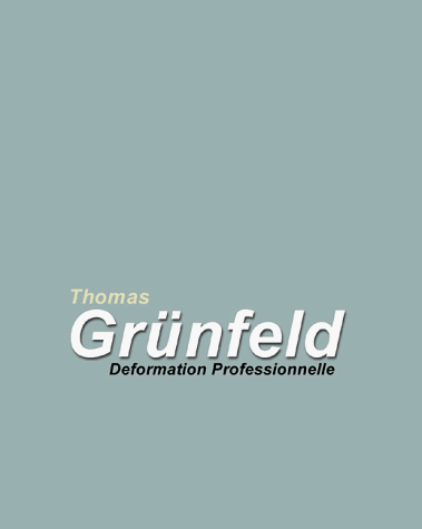 Book cover for Thomas Grunfeld