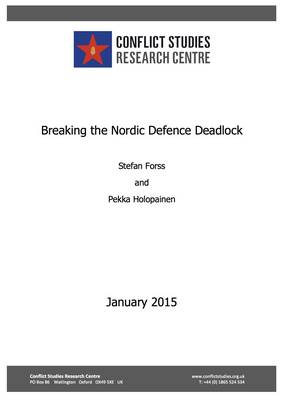 Book cover for Breaking the Nordic Defence Deadlock