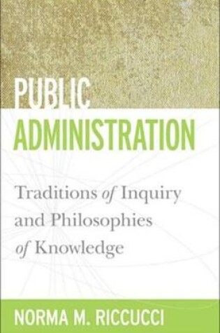 Cover of Public Administration