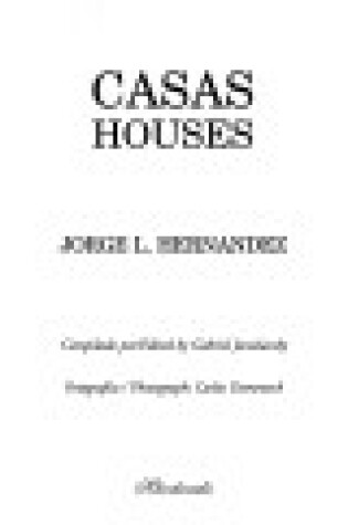 Cover of Casas - Houses
