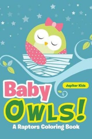 Cover of Baby Owls! A Raptors Coloring Book