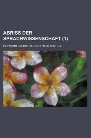 Cover of Abriss Der Sprachwissenschaft (1)