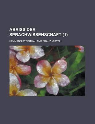 Book cover for Abriss Der Sprachwissenschaft (1)