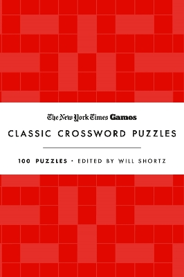 Book cover for New York Times Games Classic Crossword Puzzles (Red and White)