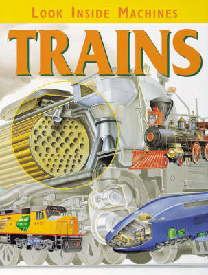 Book cover for Look Inside Machines: Trains