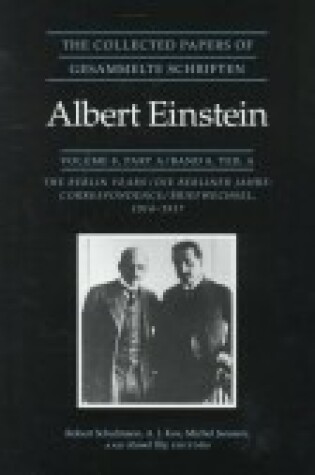 Cover of The Collected Papers of Albert Einstein, Volume 8