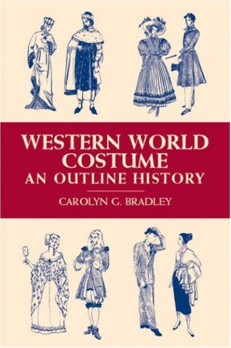 Book cover for Western World Costume: an Outline H