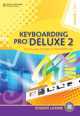 Book cover for Keyboarding Pro Deluxe 2 Student License (with Individual License User Guide )