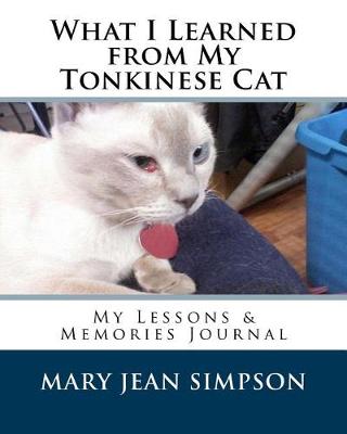 Book cover for What I Learned from My Tonkinese Cat