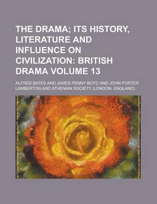 Book cover for The Drama Volume 13