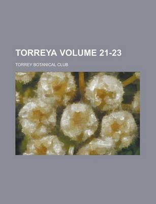 Book cover for Torreya Volume 21-23