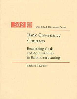 Book cover for Bank Governance Contracts