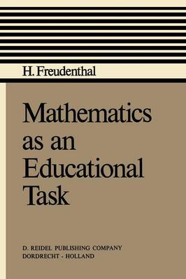 Book cover for Mathematics as an Educational Task