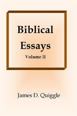 Book cover for Biblical Essays II