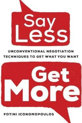 Cover of Say Less, Get More