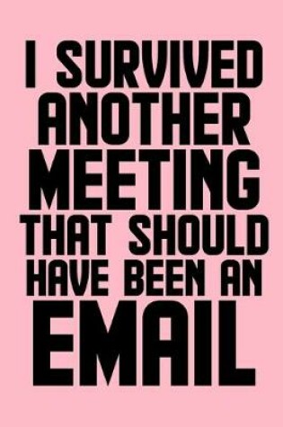 Cover of I Survived Another Meeting That Should Have Been An Email