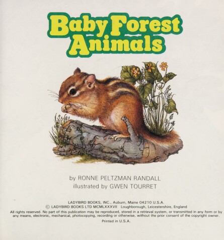 Book cover for Baby Animals in-the Forest