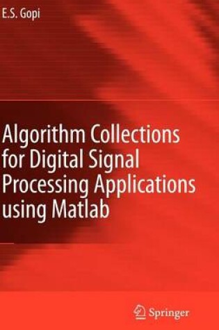 Cover of Algorithm Collections for Digital Signal Processing Applications Using MATLAB