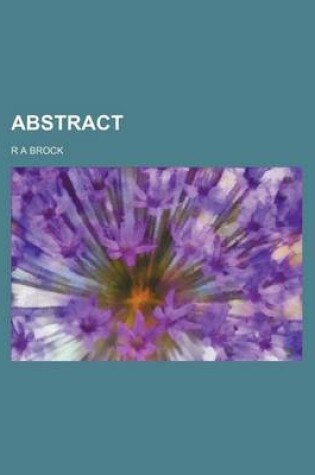 Cover of Abstract