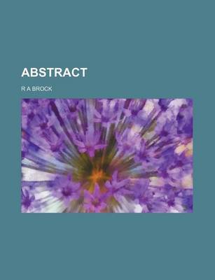 Book cover for Abstract