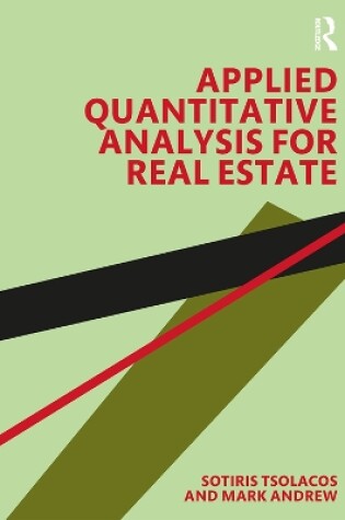 Cover of Applied Quantitative Analysis for Real Estate