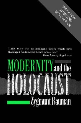 Cover of Modernity and the Holocaust