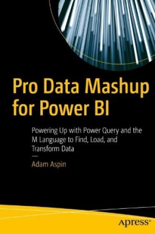 Cover of Pro Data Mashup for Power BI