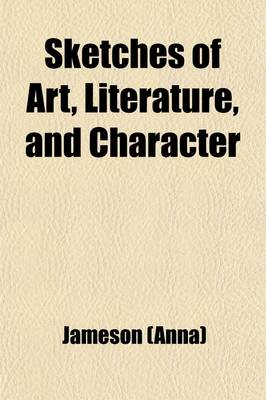 Book cover for Sketches of Art, Literature, and Character