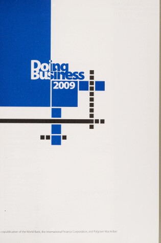 Cover of Doing Business 2009