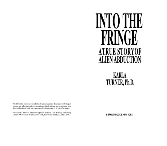 Book cover for Into the Fringe