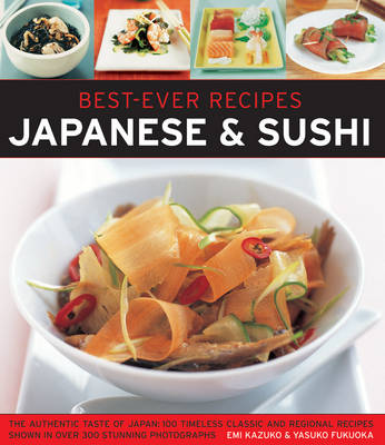 Book cover for Best Ever Recipes: Japanese & Sushi