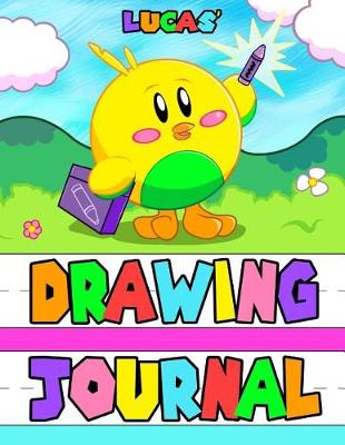 Book cover for Lucas' Drawing Journal