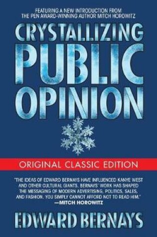 Cover of Crystallizing Public Opinion (Original Classic Edition)