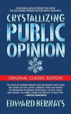 Book cover for Crystallizing Public Opinion (Original Classic Edition)